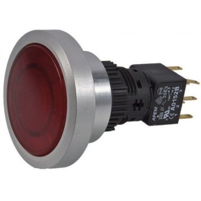 Apem A9PFA1Y2BJ1 DP Momentary Push Button Switch Red LED