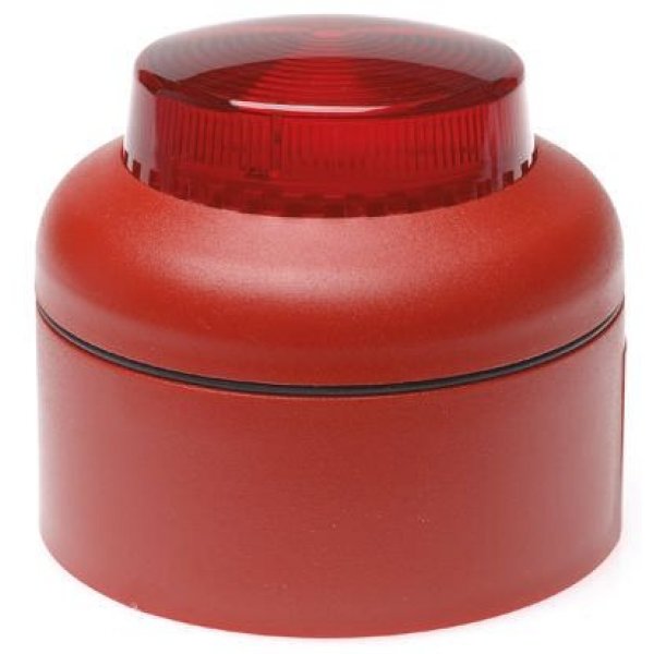 Cranford Controls VXB-DB-RB/RL LED Flashing Beacon Red 20-35 Vdc