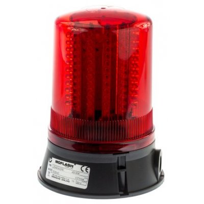 Moflash LED400-04-02RS LED Multiple Effect Beacon Red 115Vac 230Vac