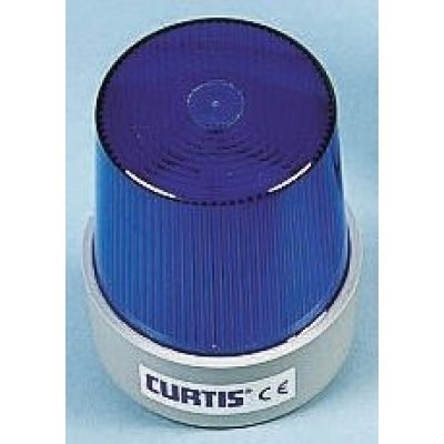 Curtis TB1280C5N Bleu Xenon Flashing Beacon Blue 12-80 Vdc