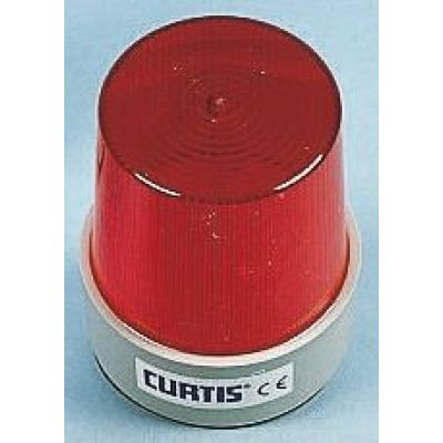 Curtis TB1280C5N Rouge Xenon Flashing Beacon Red 12-80 Vdc