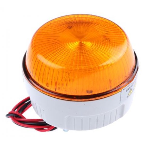 Curtis LP1X12/2C Xenon Flashing Beacon Orange 12 Vdc