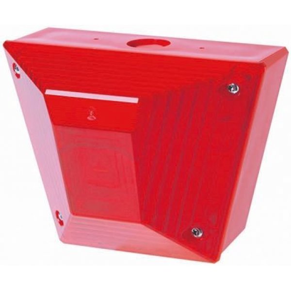 Eaton AS/B/024/RL0040 Red Flashing Beacon, 18 → 30 V dc, Surface Mount, Xenon Bulb