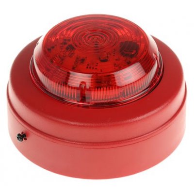 Eaton SOLM/R/R/S Red Flashing Beacon, 9 → 60 V dc, Surface Mount