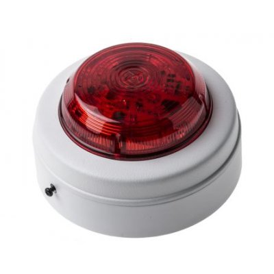 Eaton SOLM/R/W/S Red Flashing Beacon, 9 → 60 V, Surface Mount