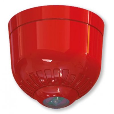 Klaxon ESD-5007 LED Flashing Beacon Sonos Pulse Red 17-60 Vdc