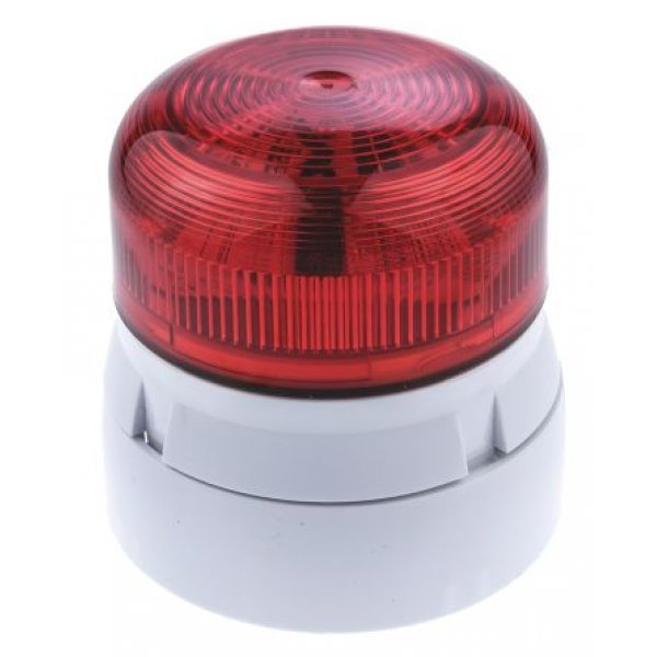 Klaxon QBS-0060 LED Multiple Effect Beacon Red 11-35 Vdc