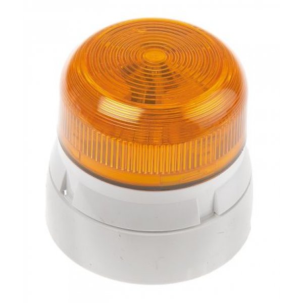 Klaxon 45-712621 LED Steady Beacon Amber 230Vac