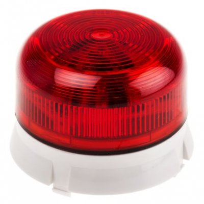 Klaxon 45-715918 LED Flashing Beacon Red 24 Vdc