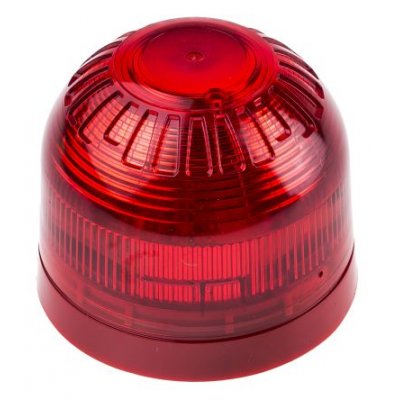 Klaxon PSB-0009 LED Flashing Beacon Red 17-60 Vdc