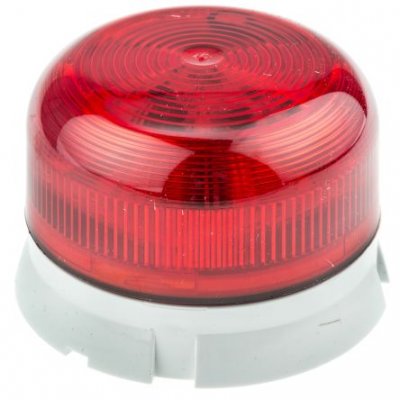 Klaxon QBS-0062 LED Flashing Beacon Red 12-35Vdc