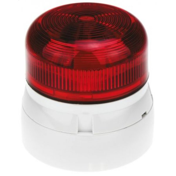 Klaxon 45-712611 LED Flashing Beacon Red 230 Vac