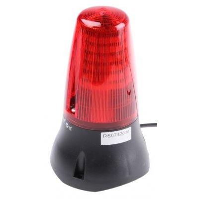 Moflash LEDD125-04-02 LED Multiple Effect Beacon Red 230 V ac