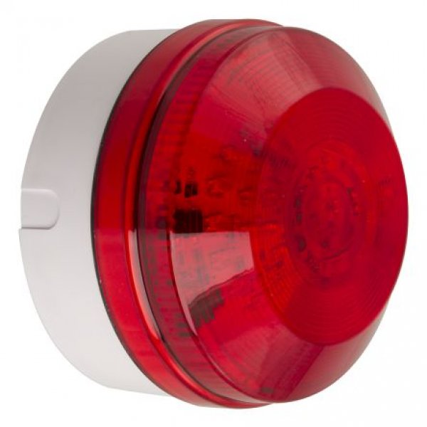 Moflash LED195-03WH-SB-02 LED Flashing Beacon Red 35-85 Vac/dc