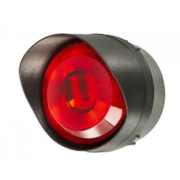 Moflash LED-TL-01-02 LED Steady Beacon Red 8-20 V ac/dc