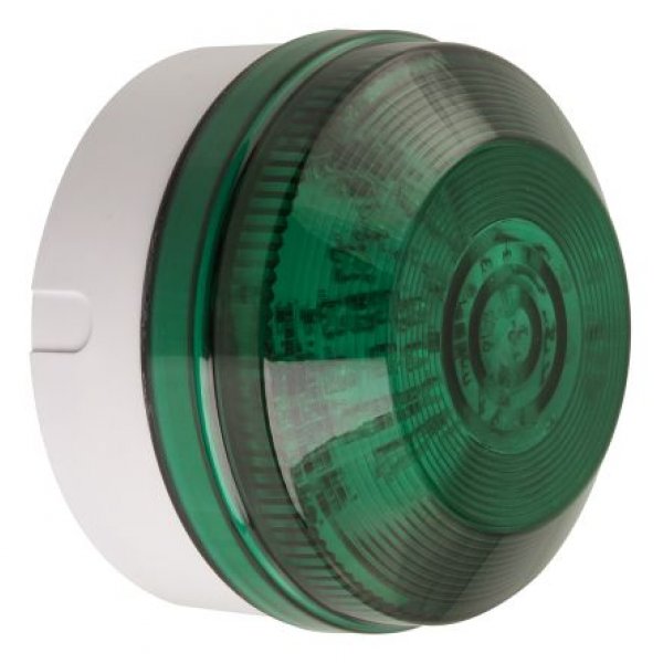 Moflash LED195-01WH-SB-04 LED Flashing Beacon Green 8-20 Vac/dc