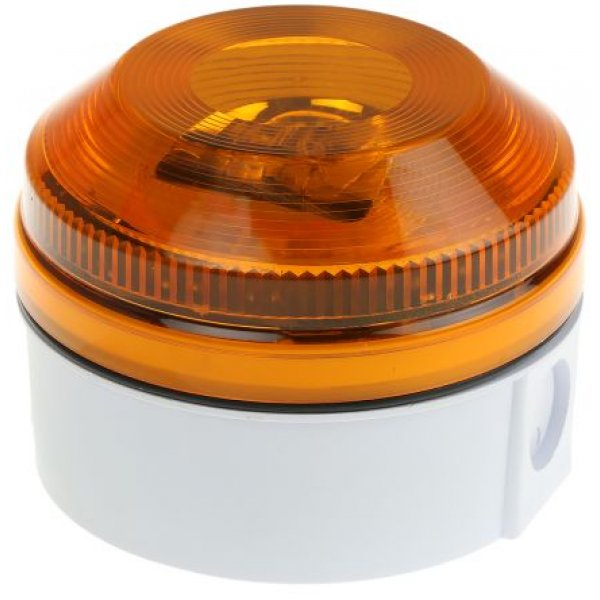 Moflash X195-02WH-01 Xenon Flashing Beacon Amber 15-28 V ac/dc