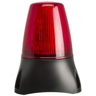 Moflash LEDD100-01-02 LED Flashing Beacon Red 8-20 V ac/dc