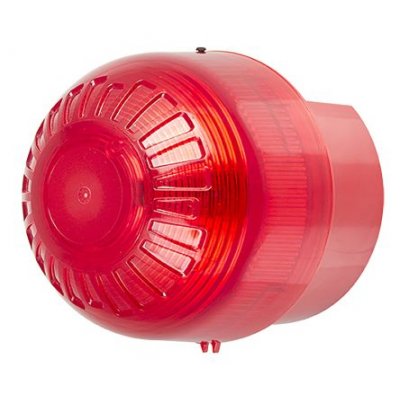 Moflash IS-SB-02-02 IS-SB Sounder Beacon Red LED 24 Vdc