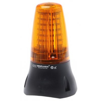 Moflash LEDA125-02-01 Sounder Beacon 90dB Yellow LED 24 V dc