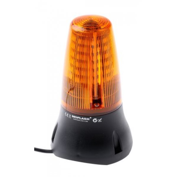 Moflash LEDA125-04-01 Buzzer Beacon 90dB Yellow LED 230 V ac