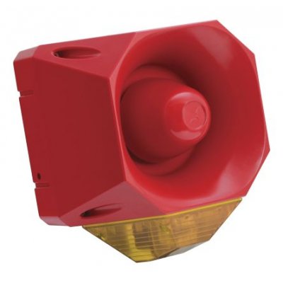  Eaton Fulleon AS/SB/230/R/110/AL Sounder Beacon Amber LED 110→230 V ac
