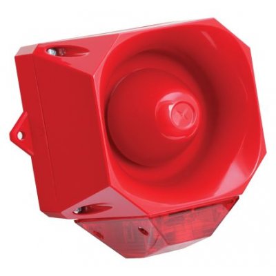 Eaton Fulleon AS/M/SB/230/R/RL Sounder Beacon 112dB Red LED 230 Vac