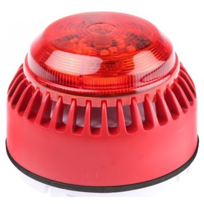 Fulleon ROLP/RL/R/S Sounder Beacon 101dB Red LED 9-28 Vdc