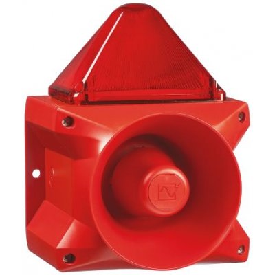 Pfannenberg 23372805000 Sounder Beacon Red Xenon 24 V dc