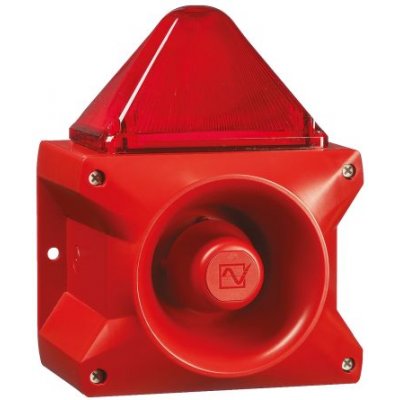 Pfannenberg 23361105000 Sounder Beacon Red Xenon 230 V ac