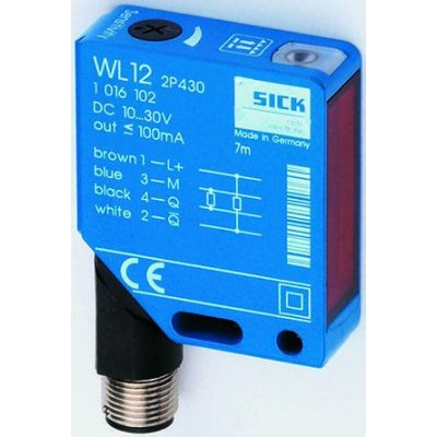 Sick WTB12-3P1131 Retro-reflective Photoelectric Sensor 20-350 mm