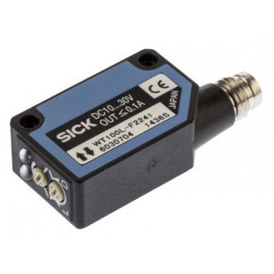 Sick WT100L-F2241 Diffuse Photoelectric Sensor 450 mm