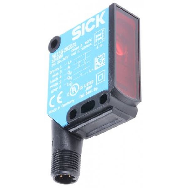 Sick WL11G-2B2531 Retro-reflective Photoelectric Sensor 0-4 m