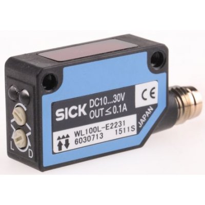 Sick WL100L-E2231 Retro-reflective Photoelectric Sensor 0.08-12 m