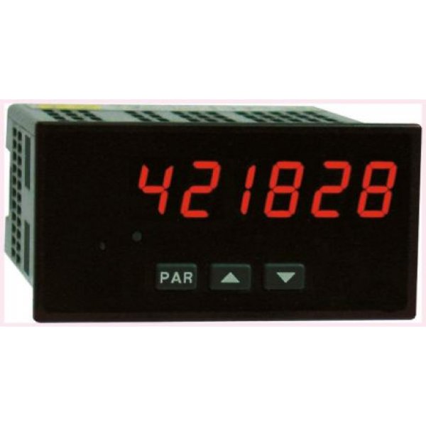 Red Lion PAXLC600 6 Digit LED Digital Counter 25kHz 85-250 Vac