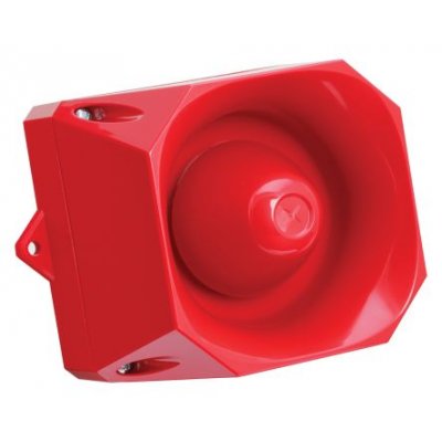 Eaton AS/M/024/R/110 Red 32-Tone Electronic Sounder, 9 → 60 V dc, 110dB at 1 Metre