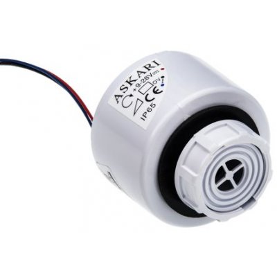 Eaton Fulleon AP/W/SWITCH White 32 Tone Electronic Sounder 9-28 V dc