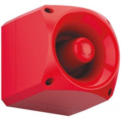Klaxon PNS-0011 Red 64 Tone Electronic Sounder 110/230V ac