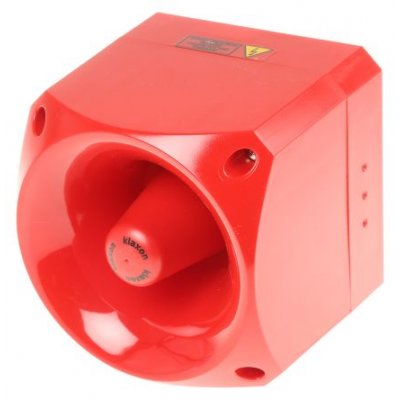 Klaxon PNS-0009 Red 64 Tone Electronic Sounder 110/230V ac