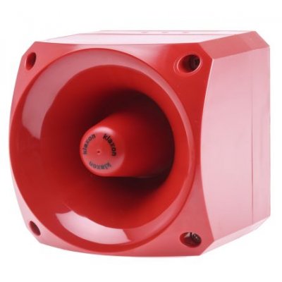 Klaxon PNS-0001 Red 64 Tone Electronic Sounder 10-60 V dc