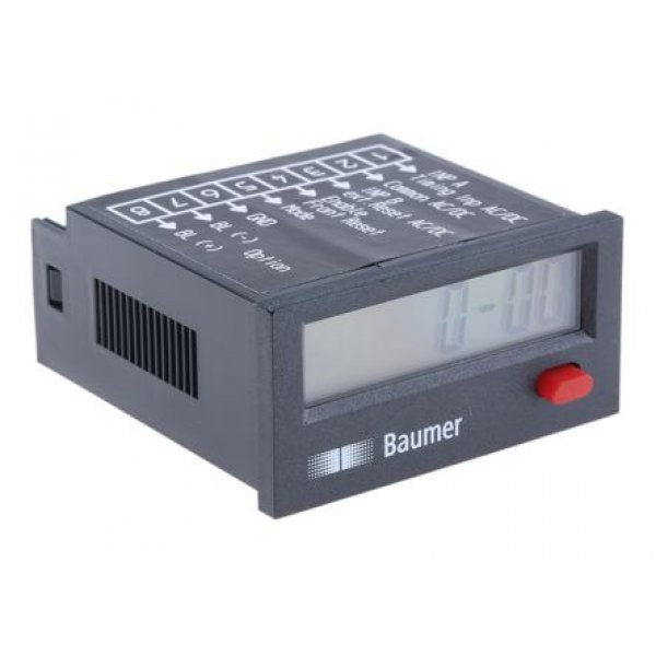 Baumer ISI34.013AA01 Hour Counter 8 digits LCD