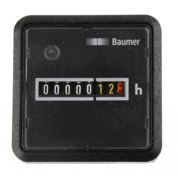 Baumer B148.002XC9C Hour Counter 7 digits Screw Connection 220-240 V ac