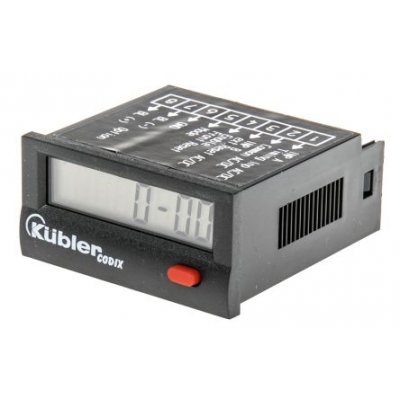Kubler 6.135.012.853 Hour Counter 8 digits LCD 10-260 Vac/dc