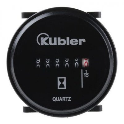 Kubler 0.135.200.373 Hour Counter 6 digits 10-80 Vdc