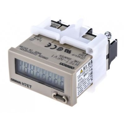 Omron H7ET-NV1-BH Hour Counter 7 digits LCD 24Vdc