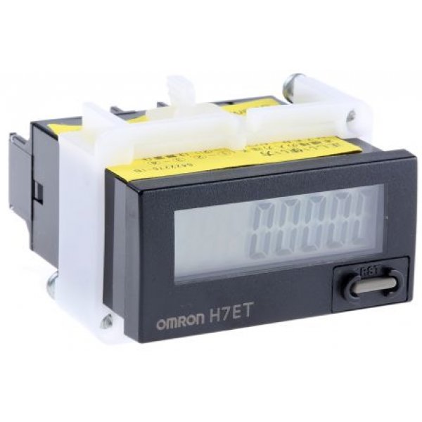 Omron H7ET-N1-B Hours Meter 7 digits LCD