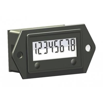 Trumeter 3410-0010 Hour Counter 8 digits 10-300 Vdc/20-300 Vac