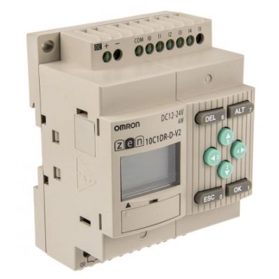 Omron ZEN-KIT02-EV4 Logic Module 100-240 Vac 6 Input 4 Output