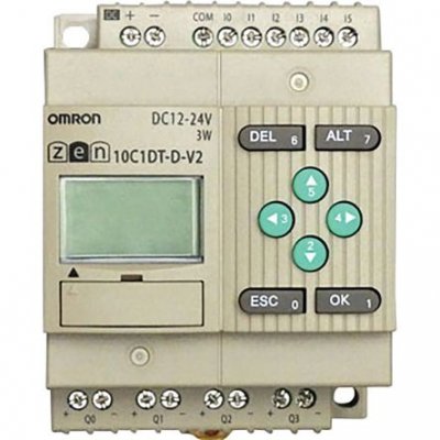 Omron ZEN-10C1DT-D-V2 Logic Module 10.8-28.8Vdc 6 Input 4 Output