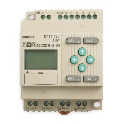 Omron ZEN-10C3DR-D-V2 Logic Module 10.8-28.8Vdc 6 Input 4 Output